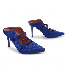 Stylish high-heeled slippers