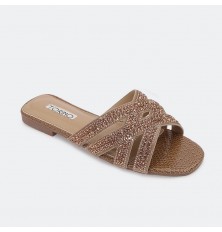 woman Flat slipper with...