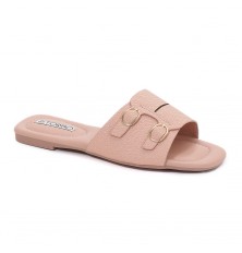 Women's flats with strap