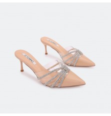 Transparent classy heel