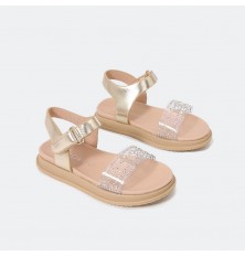 girlie sandal embossed with...