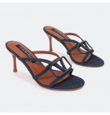 QXQ1411 ,Heel slippers with...