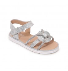 Shiny girls' sandals for...