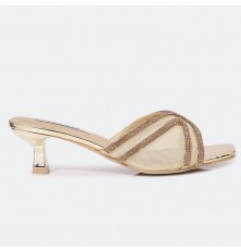 slipper with net embossed...