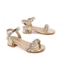 Elegant girls' sandals with...