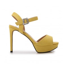 Elegant high-heeled sandals