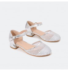 diaphanous girlie  sandal...