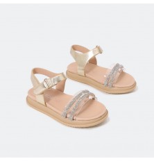 diaphanous girlie sandal