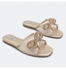 Tulle women's slide...