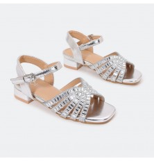 G-M-L596 Shiny girls sandals