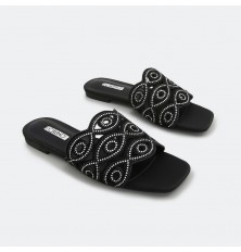 hx126 Flat slippers with...