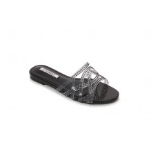 Transparent flat women's...