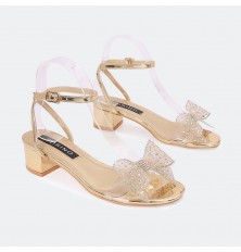 MSQ602 Wide-heeled sandals...