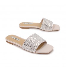 Women's square-toe slide...