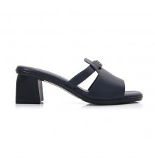 Soft comfy block-heeled...