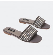 FX2583 Stylish flat slippers