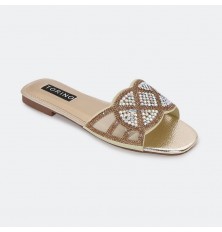 FX2685 Luxury flat slippers