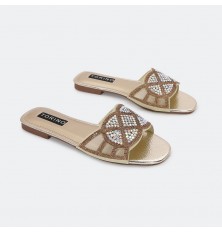 FX2685 Luxury flat slippers