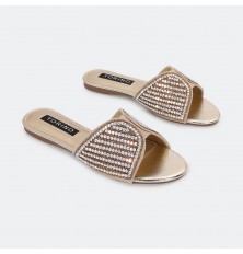 FX2690 Bright flat slippers