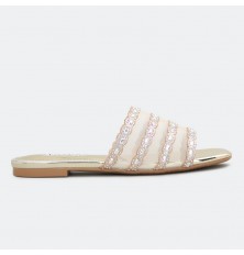 flat sandal embossed by...