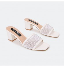 BXQ1477 Slippers with short...