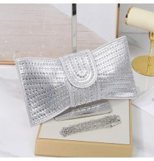 JD-9 Shiny Leather Evening Bag