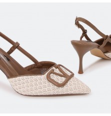 QSQB17 Slingback sandals...