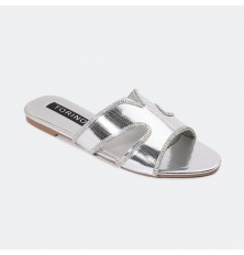 ZX2644 Women's shiny faux...