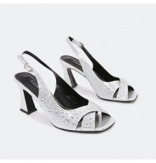 LSQ600 Short-heeled sandals...