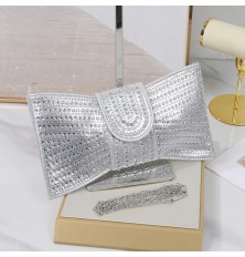 JD-9 Shiny Leather Evening Bag