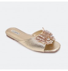 slide slipper embossed by...