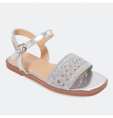 GML855 Girls lace toe flat...