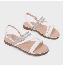 GSM765 Girls Snakeskin Sandals