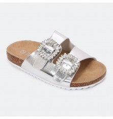 GSM776 Girls Flat Slippers...