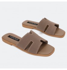 ZX2749 نعال مسطح بنقشة مميزة