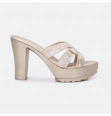 OXQC12 نعال كعب بلاتفورم...