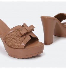 OXQC5 نعال كعب بلاتفورم...