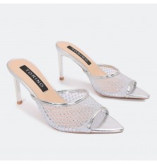 MXQ1745 Tulle tulle stud soles