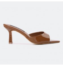 MXQ1876 Pointed open-toed...