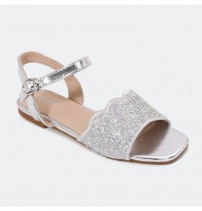GML868 Girls Strass Flat...