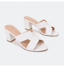 BXQ1765 نعال كعب عريض مريح...