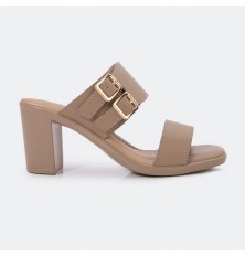 OXQ1749 wide heel slippers...