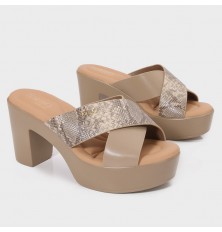 OXQ1783 Heeled slippers...