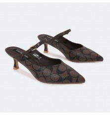 QXQB21 casual short-heeled...