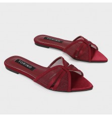 ZX2888 Flat slippers with a...