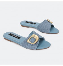 ZX2911 flat sandals with a...