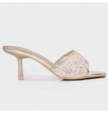 ZXQ1898 Square-toed heeled...