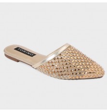 FXB32 flat slippers with a...