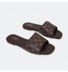 OX3028 Open-toe flat slippers