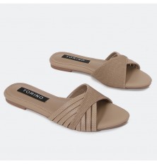 ZX2731 نعال مسطح بتصميم تريند